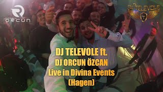 DJ TELEVOLE ft. DJ ORCUN ÖZCAN Live in Divina Eventhalle (Hagen) 2019 FULL HD 1080p Resimi