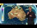 ⚠Weather Update: Widespread rain and thunderstorms, and heatwave in Qld, 19 Jan. 2017