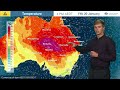 ⚠Weather Update: Widespread rain and thunderstorms, and heatwave in Qld, 19 Jan. 2017
