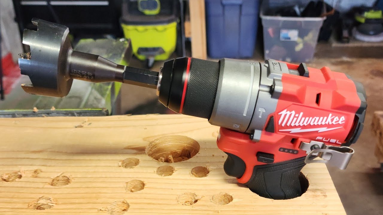 Crazy Power, milwaukee Gen 3 Hammer Drill YouTube