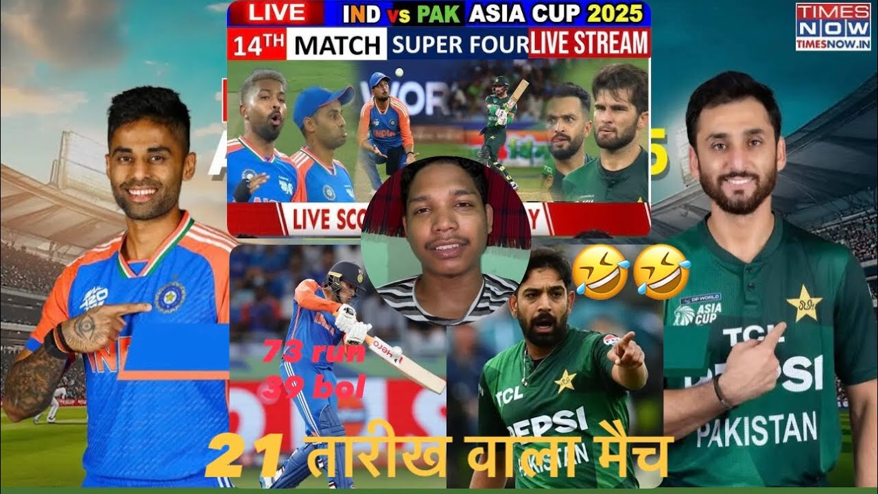 Asia cup India pakistan super 4 match 2025 / India win / India vs ...