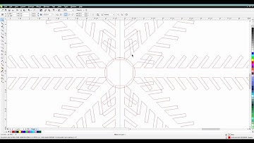 Corel Tips & Tricks snow flake