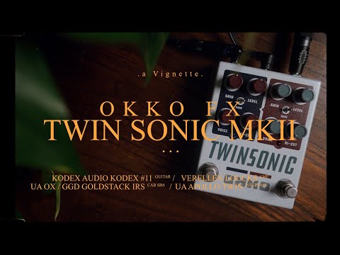 One of my favorite Low to Mid Gain Drives - Okko Twin Sonic