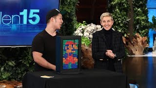 Rubik's Cube Magician Paul Vu Makes Ellen a Work of Art