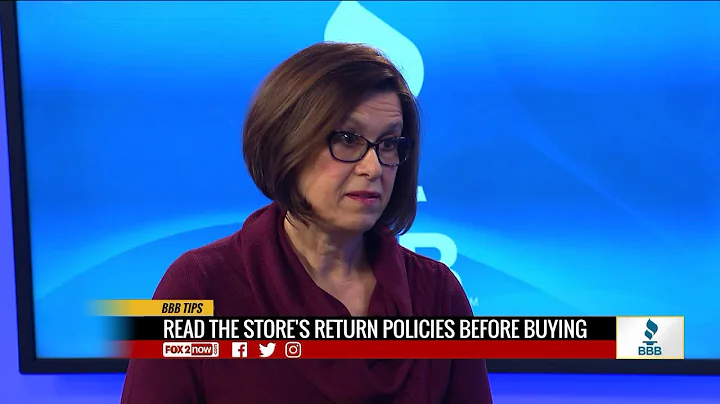 Changes in retail return policies