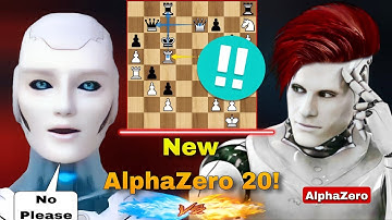Brand New AlphaZero 20 BEAUTIFULLY Defeated Stockfish 18 Like a God | Stockfish Vs AlphaZero