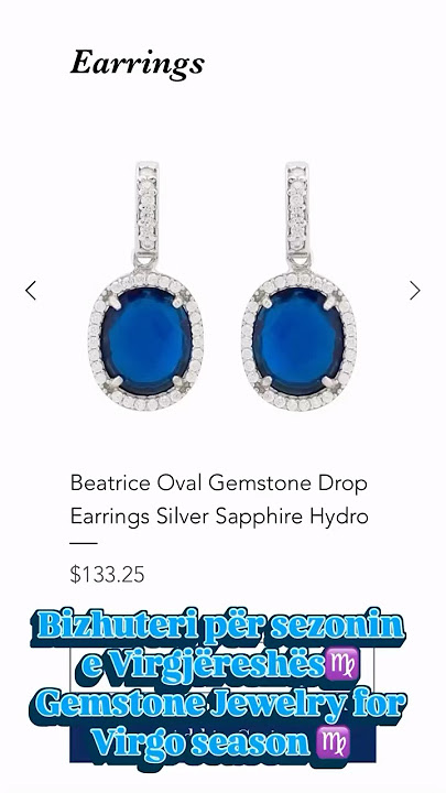Virgo Gemstone Jewelry.