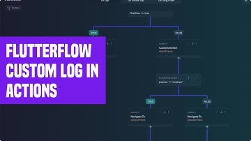Flutterflow tutorial -  How to create custom log in actions