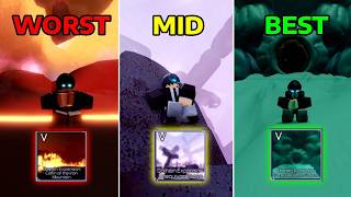 RANKING All Domain Expansions in Jujutsu Infinite!