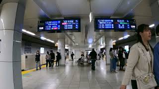 Shinjuku-sanchome Station Walk #29 | 新宿三丁目駅 | Tokyo 4K ASMR | VXT TRAVEL
