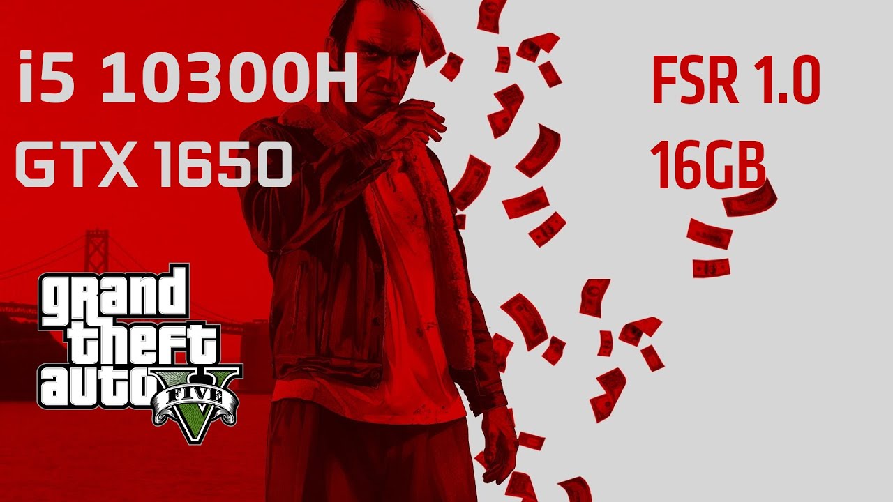 GTA 5 Benchmark - FSR 1.0 Mod - Comparison - Max Settings - 4xMSAA