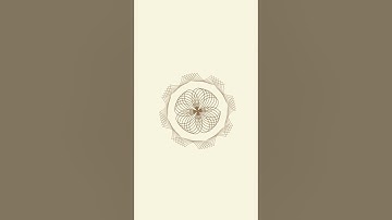 Spiral Wonders: A Journey in Geometry #2024 #procreate #spirograph #art #design #animation