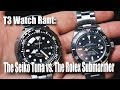 The Seiko Tuna vs. The Rolex Submariner