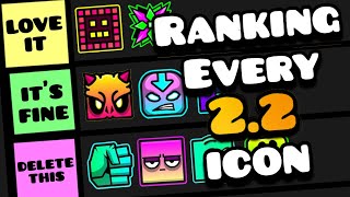 Ranking every 2.2 icon (Part 1) - Geometry Dash