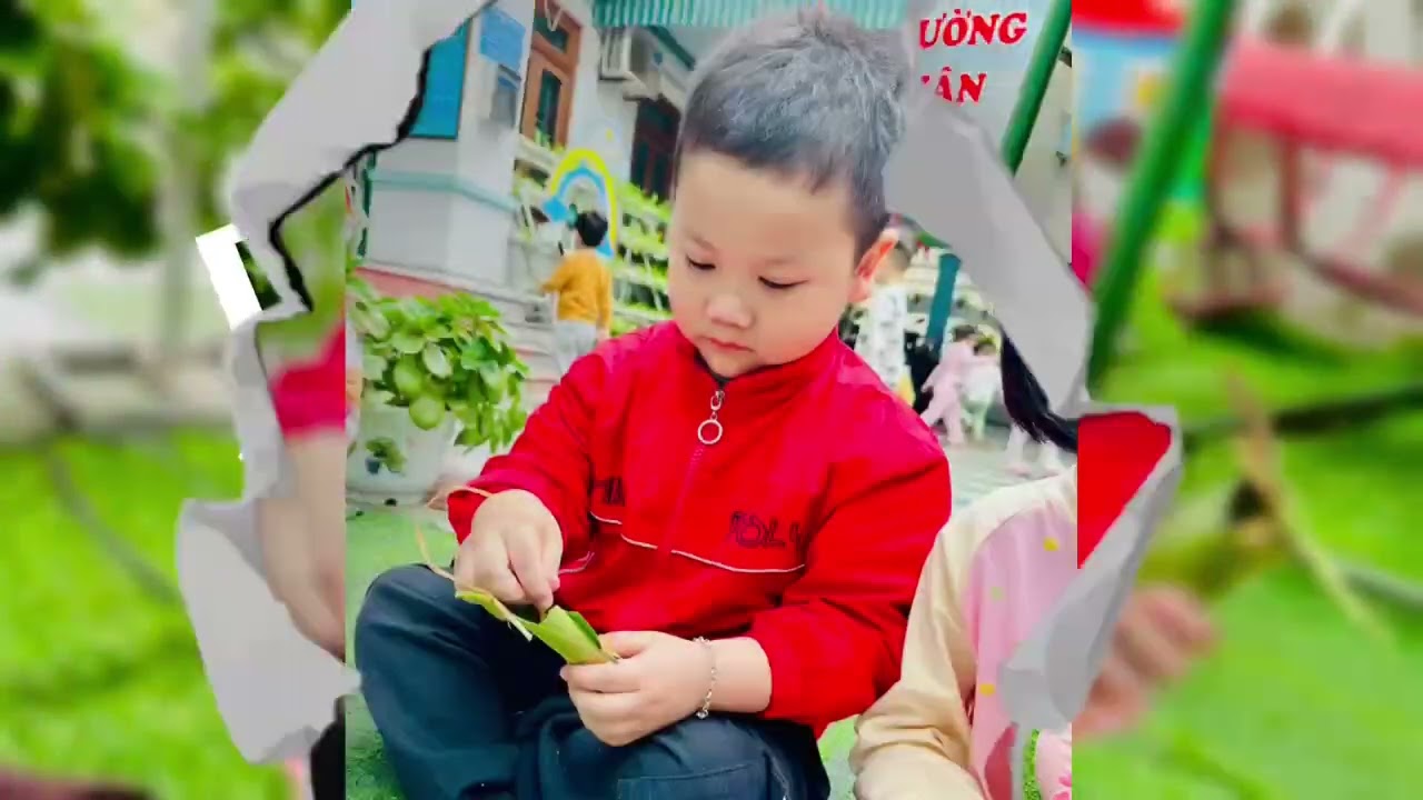 HOẠT ĐỘNG LÀM CON TRÂU TỪ LÁ MÍT