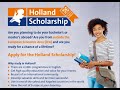 Netherlands / Holland Scholarship Step by step 2023 -2024 #scholarship