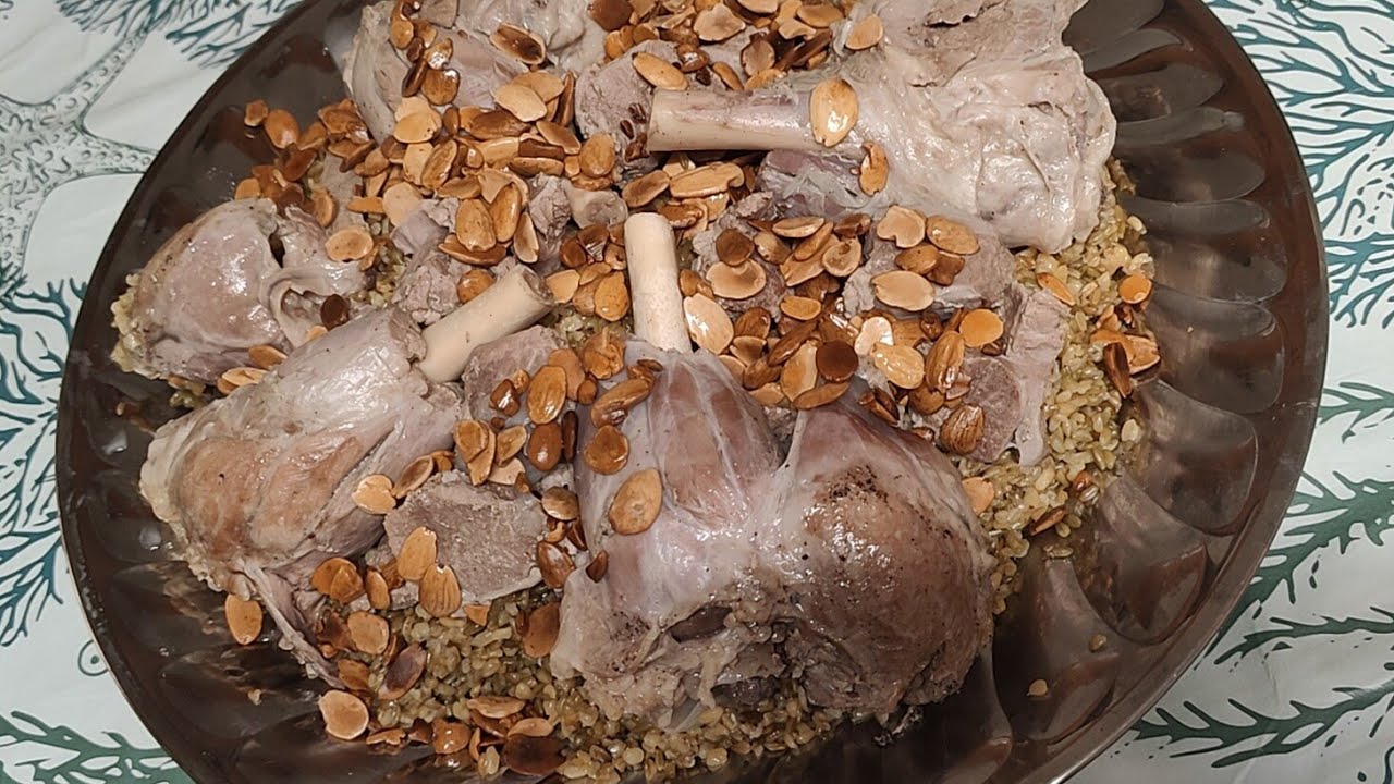 اطيب فريكة بالعالم بلحم الخروف مع ابو محمد