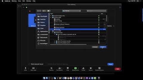 PowerPoint or Keynote Slides as Virtual Background in Zoom