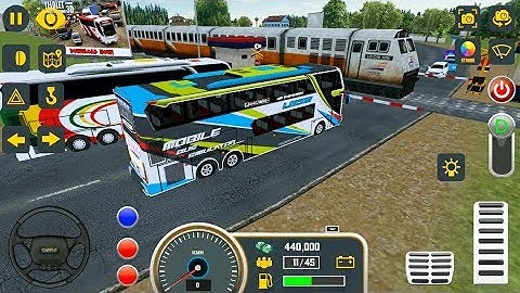 Mobile Bus Simulator #2 Driving Out Of Town - Android Gameplay FHD