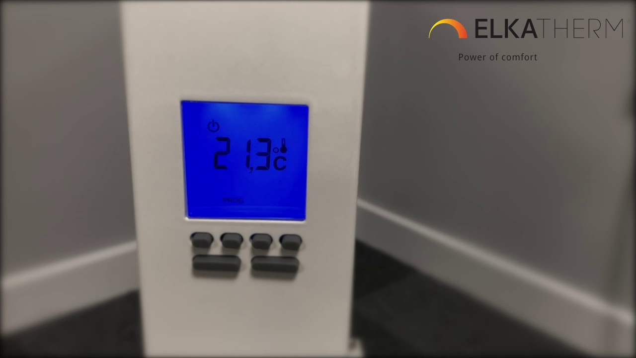 ELKAtherm UK Changing Time & Day on Integrated Digital Stat YouTube