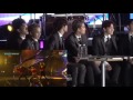 161226 EXO reaction to SBS Street Dance   In The Name Of Love Opening @SBS Gayo Daejun