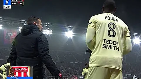 POGBA DEBUT FOR MONACO (22/11/2025)