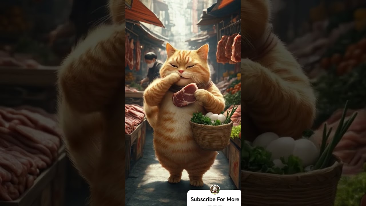 Meow meow chef so cute and funny 