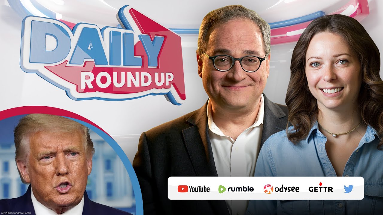 DAILY Roundup | Trump turns himself in, Trudeau’s ‘Digital Safety Commission’, Freeland/Ukraine/WEF