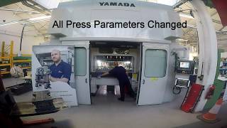 Brandauer's 14-minute tool changeover | Yamada Dobby NXT 80XL