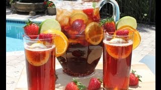 Summer Cocktails and Drink Recipes - Beer Berry Sangria for the Pool and the Beach