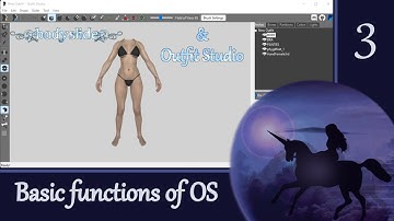 Outfit Studio 3:  Basic functions for beginners