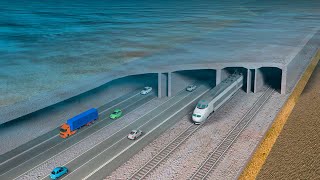 Unbelievable! The sea is full of water, how is the undersea tunnel built? screenshot 3