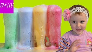 Как сделать ВУЛКАН из цветной ПЕНЫ? Детские опыты. Как сделать ВУЛКАН из цветной ПЕНЫ? Детские опыты.