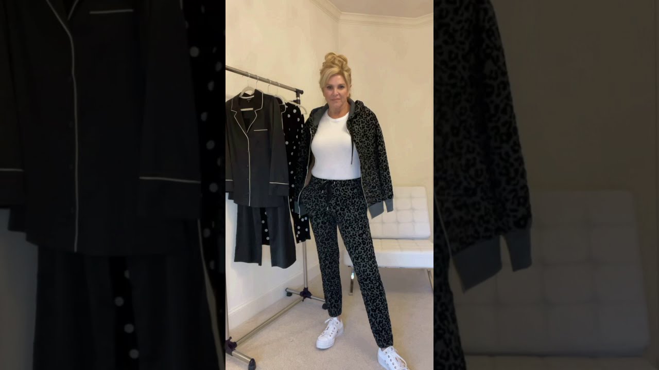 Tanya Foster in Soma jogger and hoodie