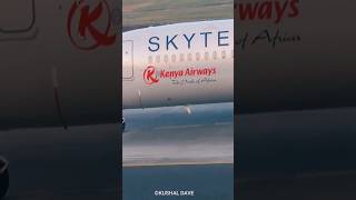 Kenya Airways Boeing 737 in Sky Team Livery