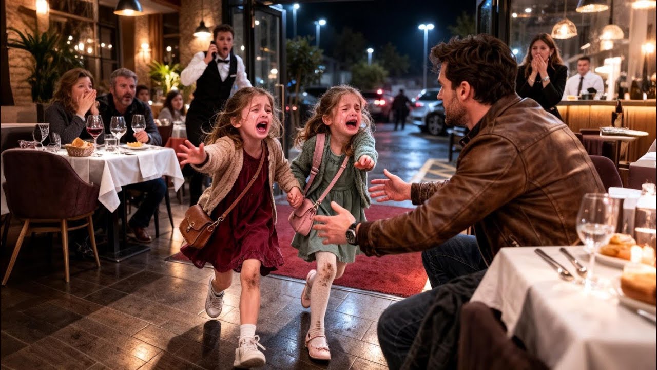 Il allait quitter le restaurant quand deux petites filles ont crié “Ils font du mal à notre maman !”