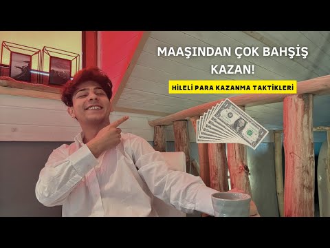 OTELDE MİSAFİRDEN NASIL BAHŞİŞ ALIRSIN? (HİLELİ TAKTİK) #tips #parakazanma