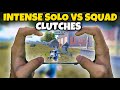SOLO VS SQUAD CLUTCHES IN NEW BGMI 3.0 UPDATE WITH 90 FPS💥