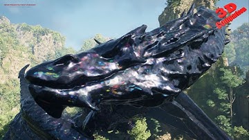 Unreal Engine - Substrate Material Sample applied on a Dragon