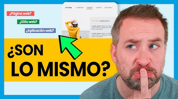 ➡️ DIFERENCIA entre PÁGINA web, SITIO web y APLICACIÓN WEB (+ Páginas ESTÁTICAS y Páginas DINÁMICAS)