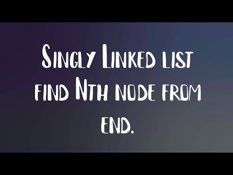 Find Nth Node
