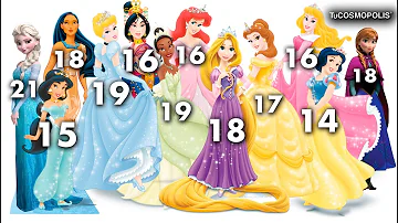 ¿Quiénes son las 12 princesas Disney?