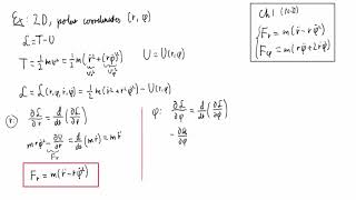 Generalized Coordinates