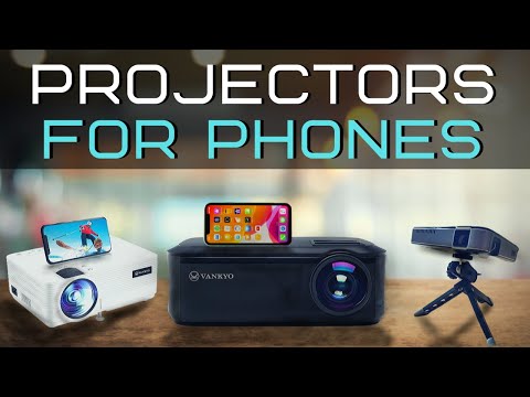 वीडियो: स्मार्टफ़ोन प्रोजेक्टर: Android फ़ोन और IPhone के लिए पोर्टेबल मोबाइल प्रोजेक्टर चुनना