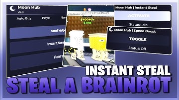 Steal A Brainrot Script *NO KEY* - Instant Steal, Steal Best Secrets, Antikick, Esp & More! 🔥🥷