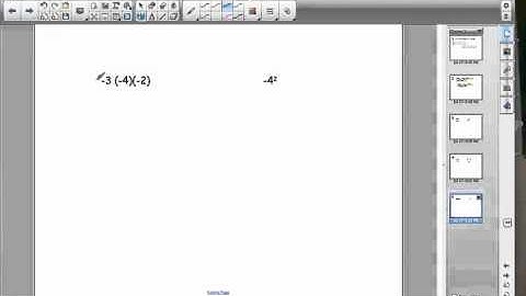 Math Video Training Course 2: Lessons 2-6 & 2-8: Multiplying and Dividing Integers