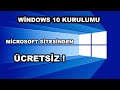 FREEDOS BİLGİSAYARA ÜCRETSİZ WİNDOWS 10 KURULUMU !