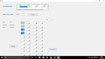 bus seat booking software in vb.net