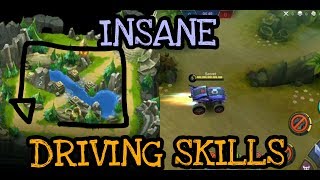 INSANE JOHNSON DRIVING SKILLS  | INITIAL D STAGE ML | MOBILE LEGENDS
