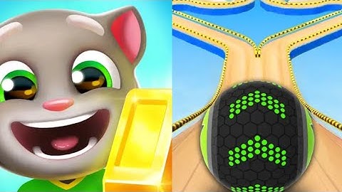 Talking Tom Gold Run VS Going Balls How to play Games Android Gameplay